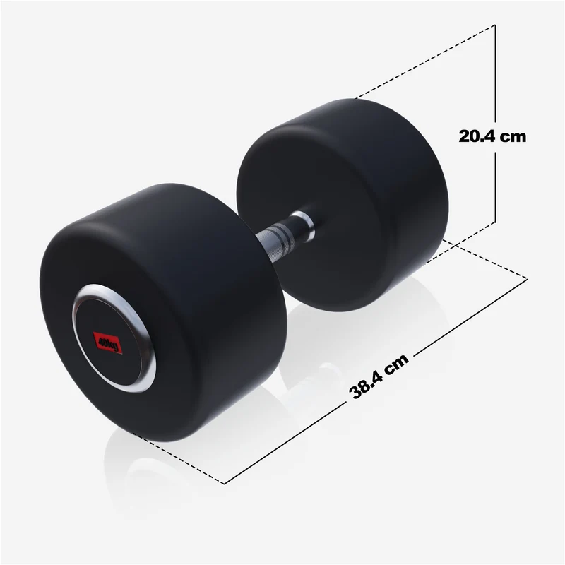 Kurzhantel Gummi PRO 2,5 - 50 kg