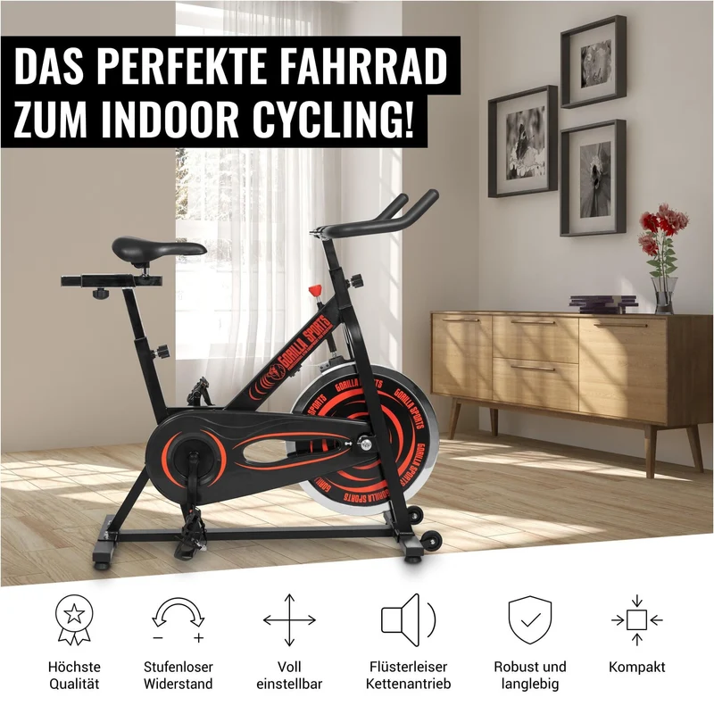 Indoor Cycling Heimtrainer Fahrrad