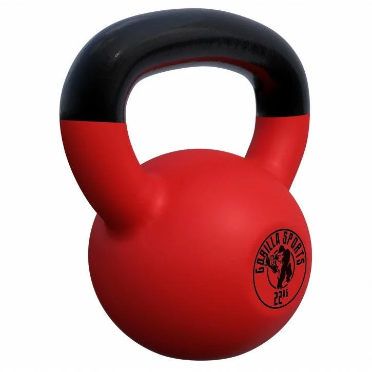 Kettlebell Gusseisen Neopren rot 2 - 32 kg