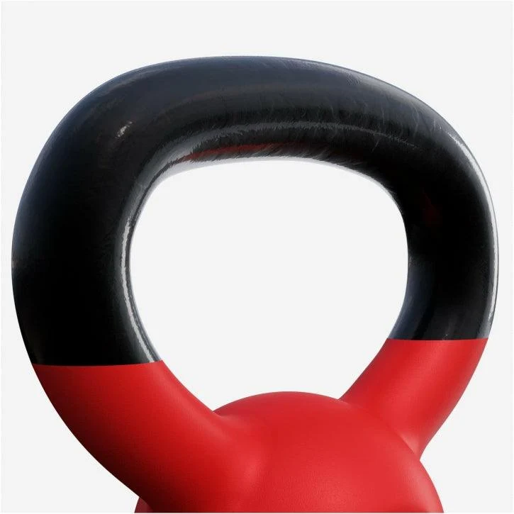Kettlebell Gusseisen Neopren rot 2 - 32 kg