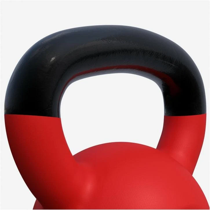 Kettlebell Gusseisen Neopren rot 2 - 32 kg