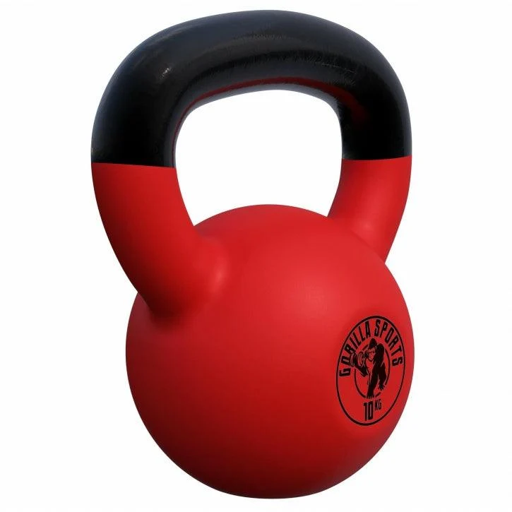 Kettlebell Gusseisen Neopren rot 2 - 32 kg