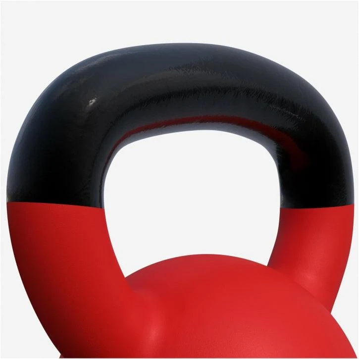 Kettlebell Gusseisen Neopren rot 2 - 32 kg