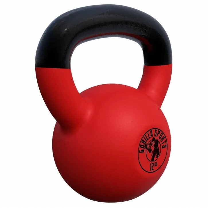 Kettlebell Gusseisen Neopren rot 2 - 32 kg