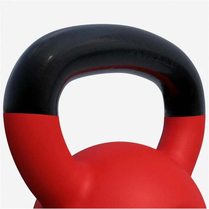 Kettlebell Gusseisen Neopren rot 2 - 32 kg
