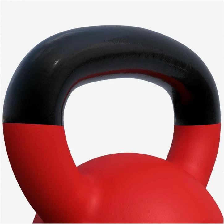 Kettlebell Gusseisen Neopren rot 2 - 32 kg
