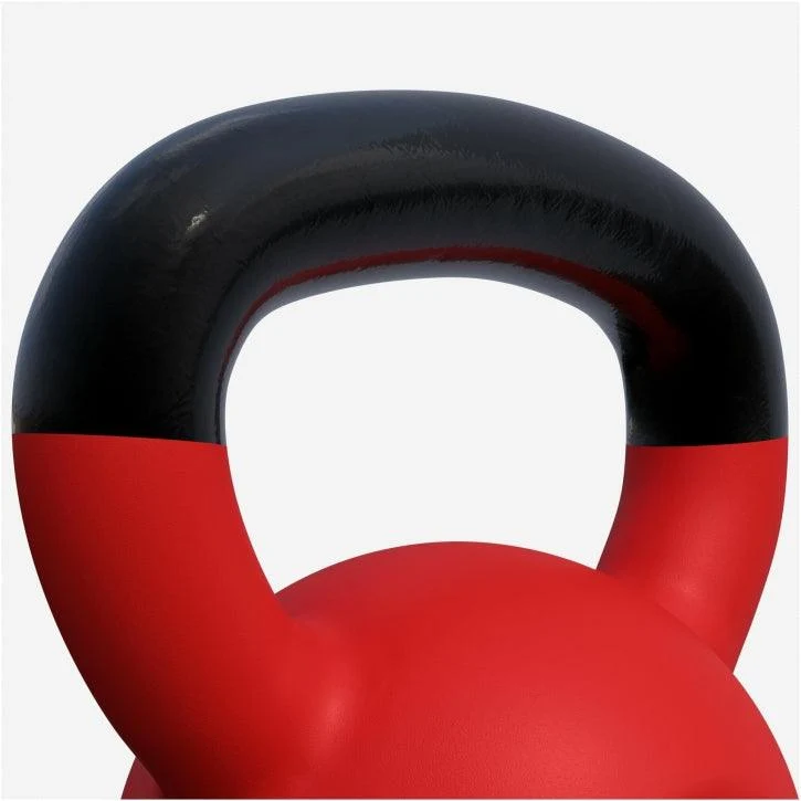 Kettlebell Gusseisen Neopren rot 2 - 32 kg