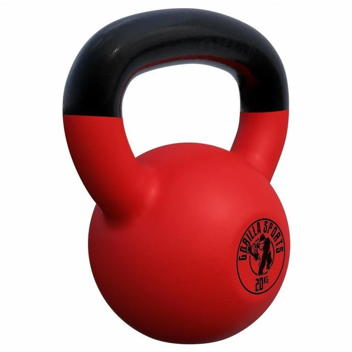 Kettlebell Gusseisen Neopren rot 2 - 32 kg