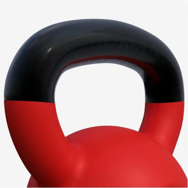 Kettlebell Gusseisen Neopren rot 2 - 32 kg
