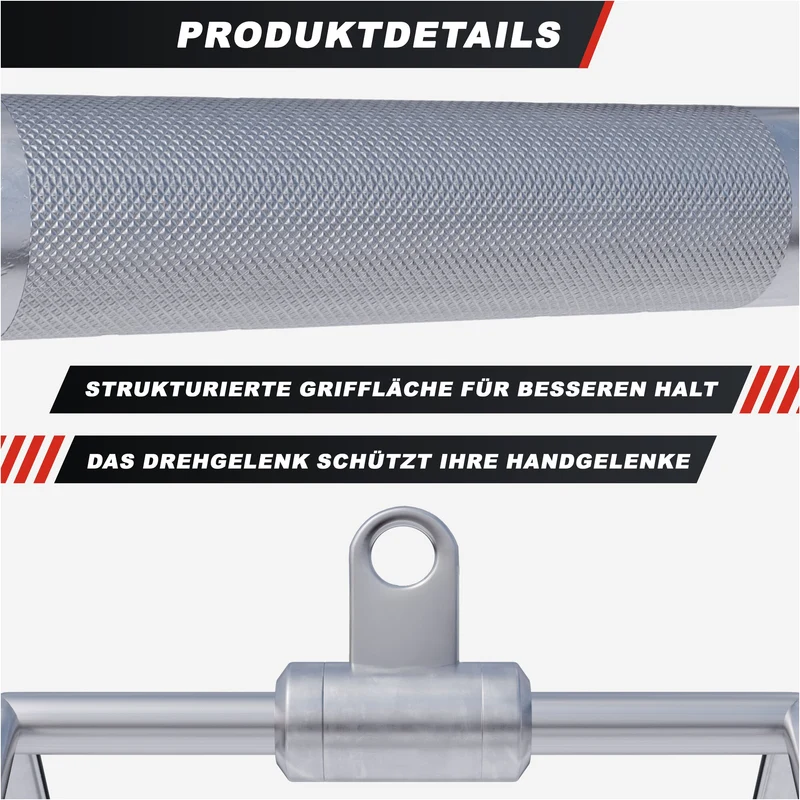 Rudergriff V-Griff breit inkl, Drehgelenk