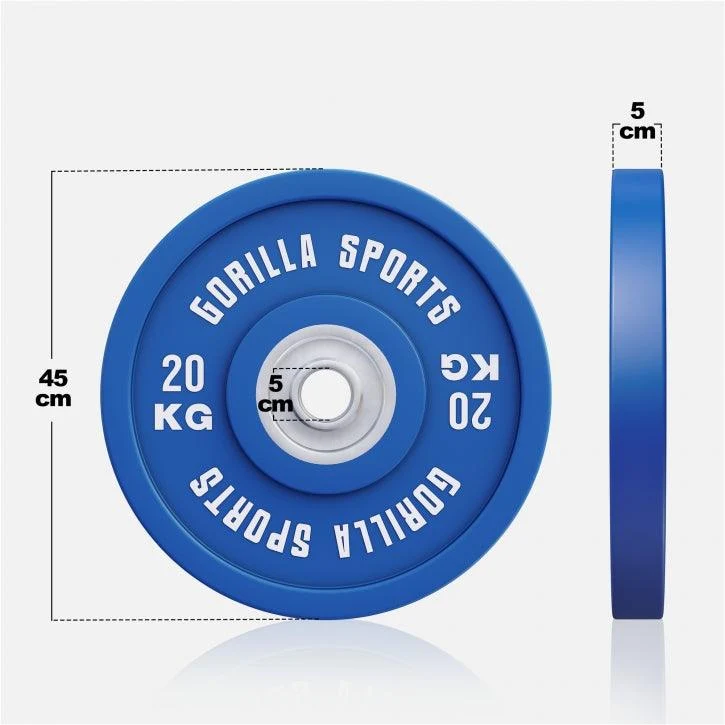 Bumper Plates Gummi Olympia PRO 5 - 25 kg