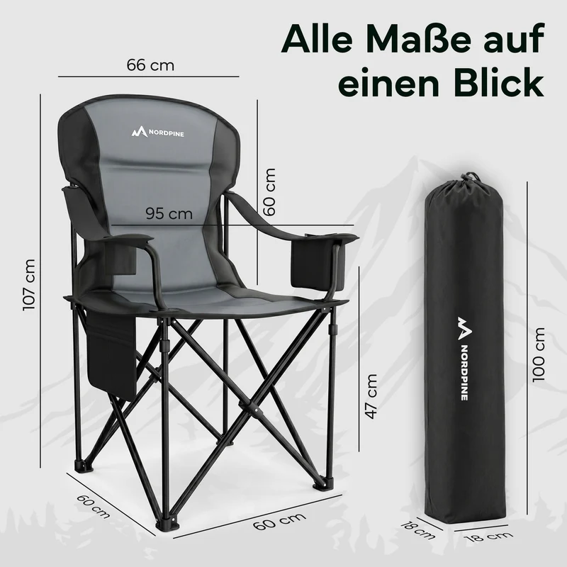 Campingstuhl – Groß | B-Ware