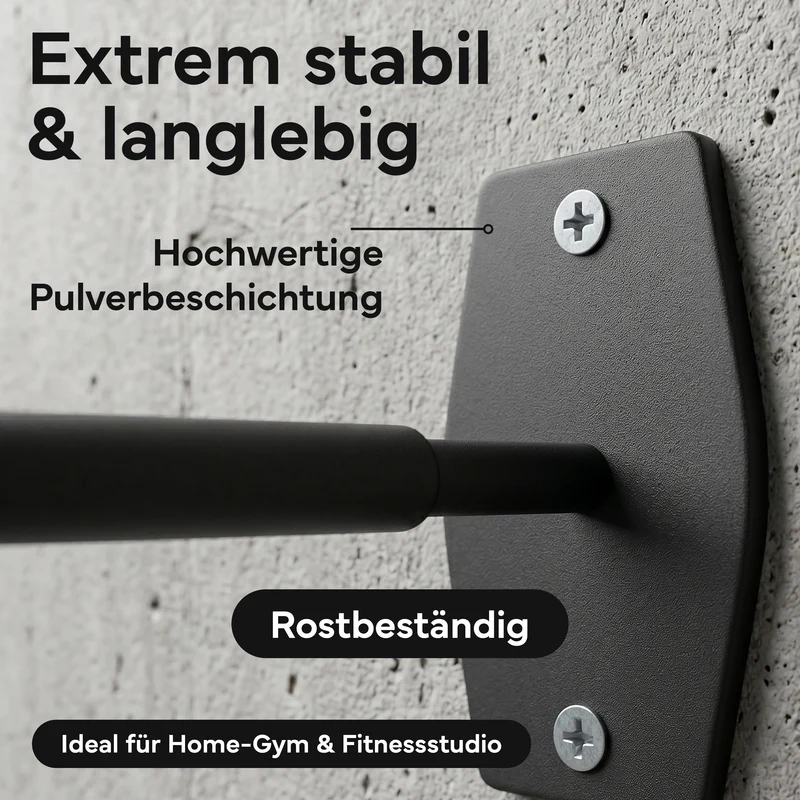 Wandhalterung 2er-Set - für Fitnessmatten mit Ösen | B-Ware