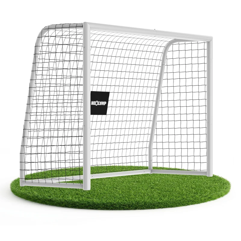 Fußballtor Stadion-Optik, Stahlrahmen, 3 Größen – L (300×200 cm) | B-Ware