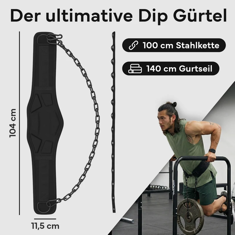 Dip-Gürtel Set für Calisthenics | B-Ware
