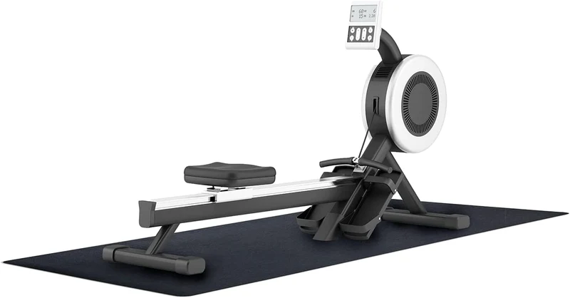 Exercise Equipment Mat, 8-Ft Heavy-Duty Waterproof Non-Slip Recycled PVC Floor Protector