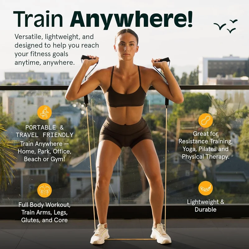 Retrospec Train Resistance Bands Set