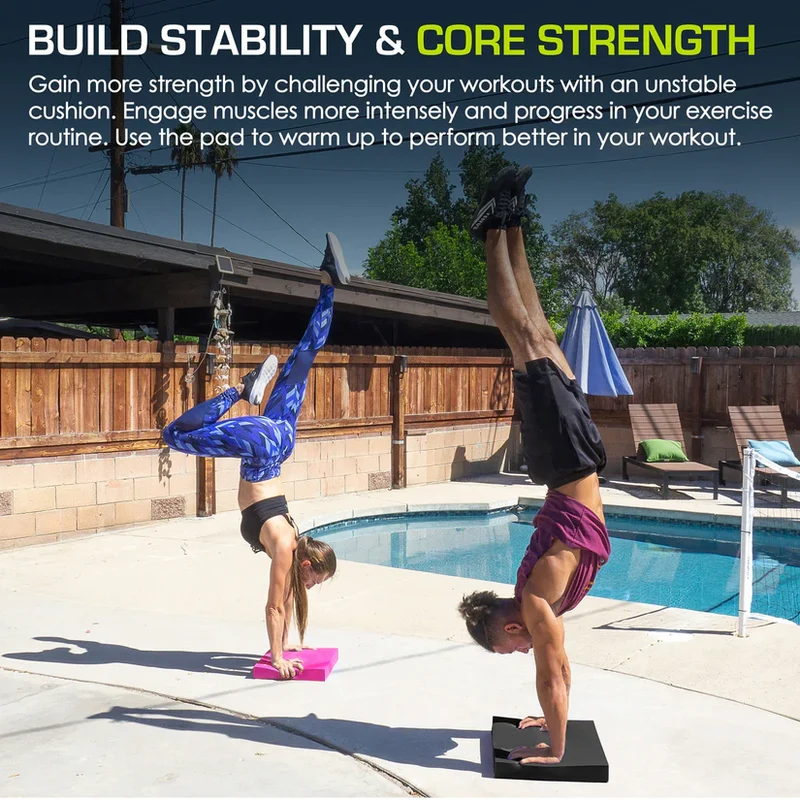 Exercise Balance Pad For Balance, Core Strength, Yoga, And Physical Therapy, Slip-Resistant TPE