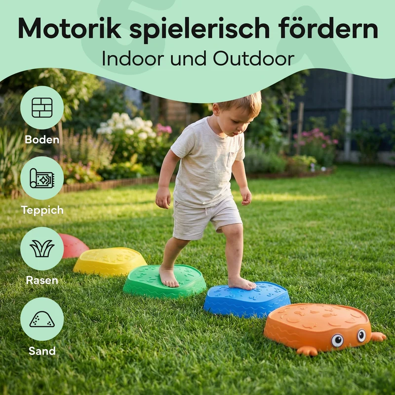Balanciersteine für Kinder, 5er-Set stapelbar