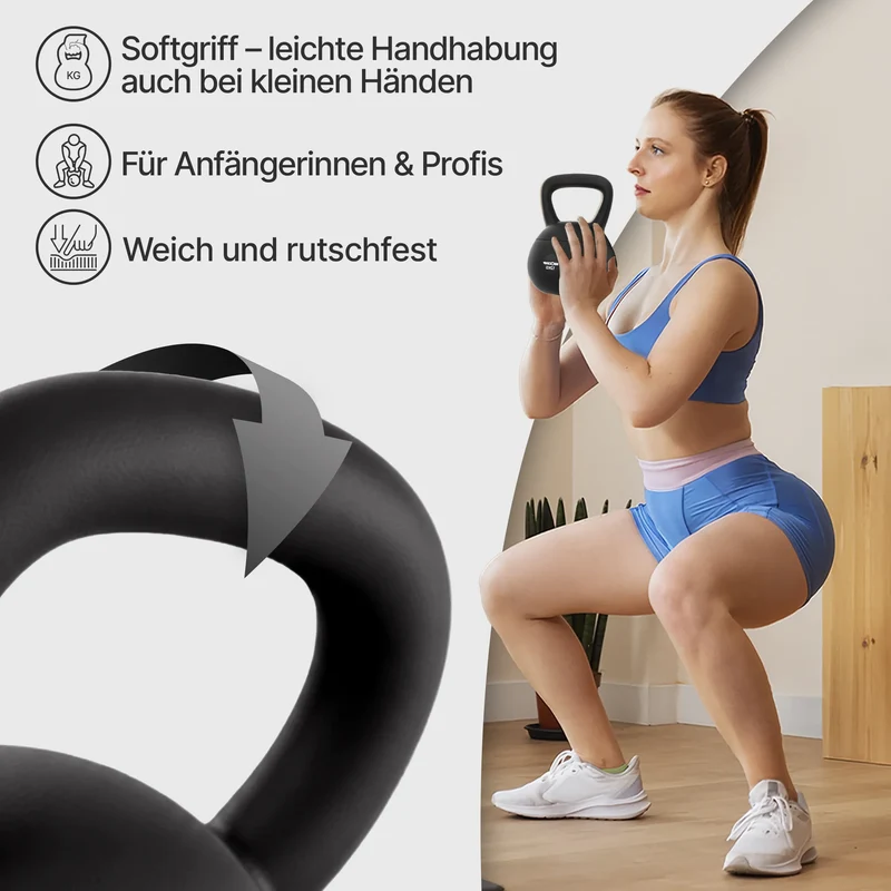 Soft Kettlebell - 2 kg bis 12 kg Trainingsgewichte
