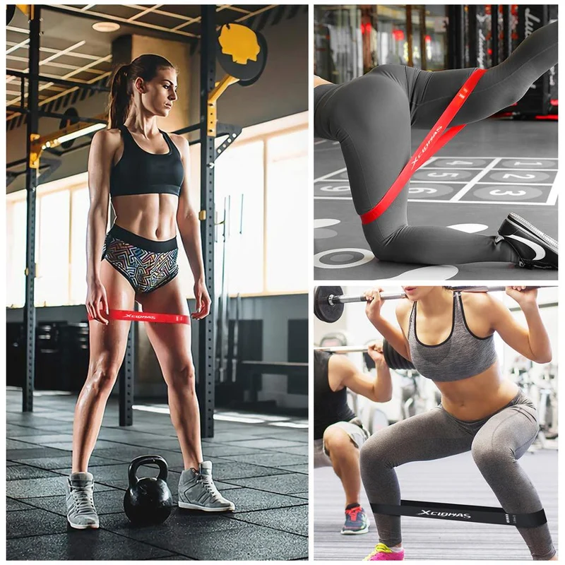 Legs Butt Strength Training Rubber Loops
