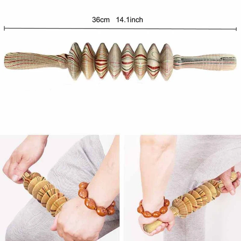 Wooden Exercise Roller
