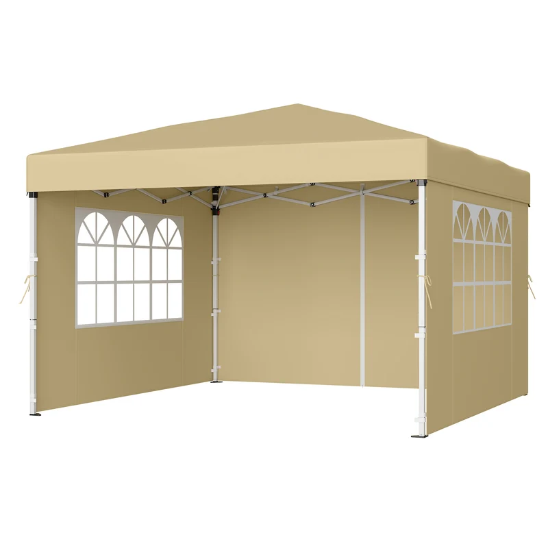Faltzelt mit Seitenwänden, stabil, Pavillon für den Garten
