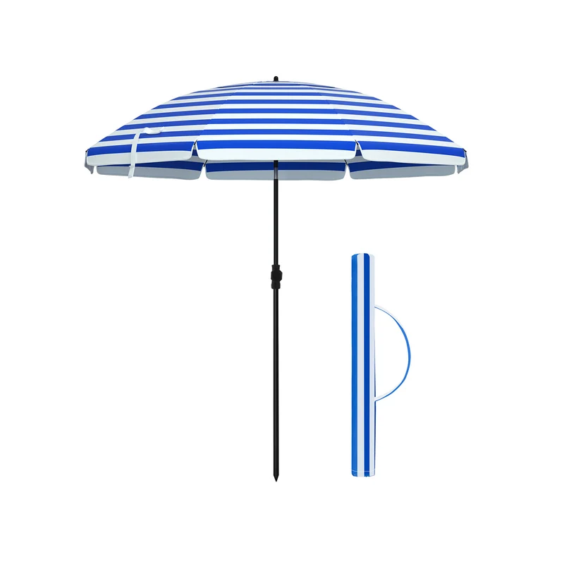 Knickbarer Sonnenschirm für Strand