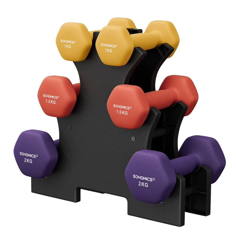 Hantel-Set 1, 1,5, 2 kg