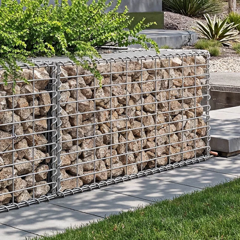 Gabionengitter 100 x 50 x 30 cm, geeignet für Mauerwerk, verzinkt