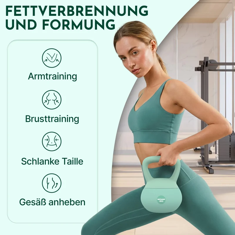 Soft Kettlebell - 2 kg bis 12 kg Trainingsgewichte