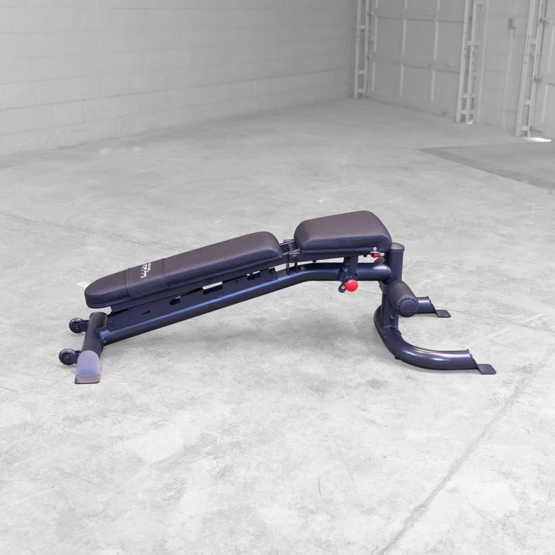 Body-Solid GFID100 Adjustable Weight Bench With 6 Positions, DuraFirm Pads & Wheels
