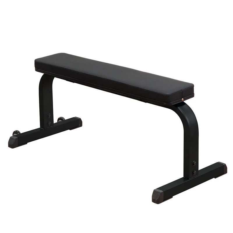 Body-Solid GFB350 Heavy Duty Flat Bench With DuraFirm Upholstery And Steel Frame