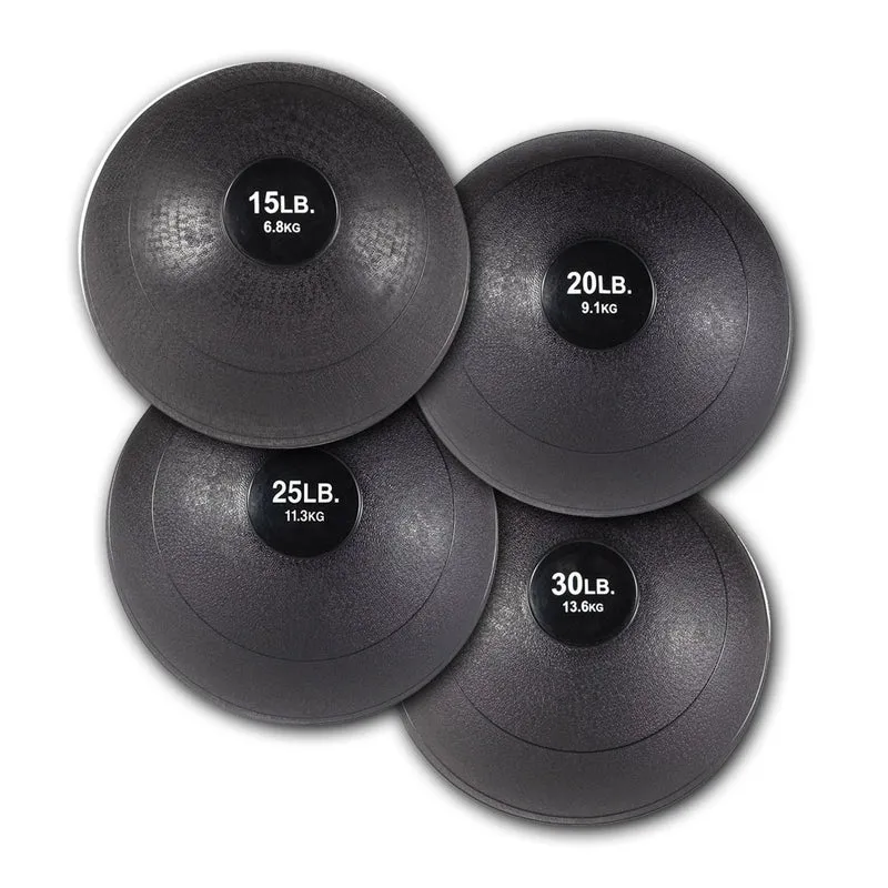 Body-Solid Dead Weight Slam Ball, 10-30 Lb, Durable Strength & Power Training