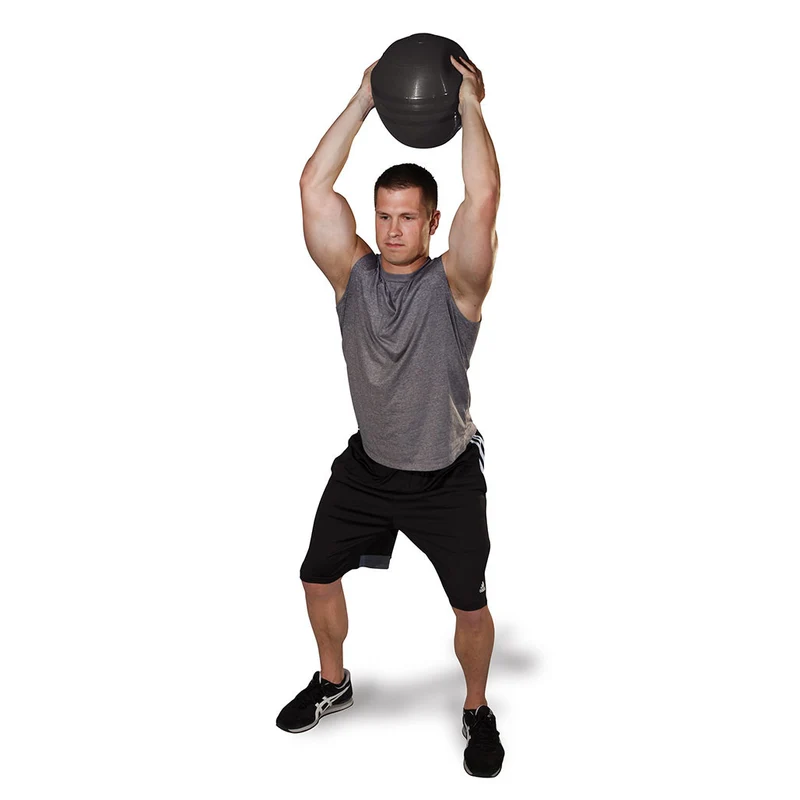 Body-Solid Dead Weight Slam Ball, 10-30 Lb, Durable Strength & Power Training