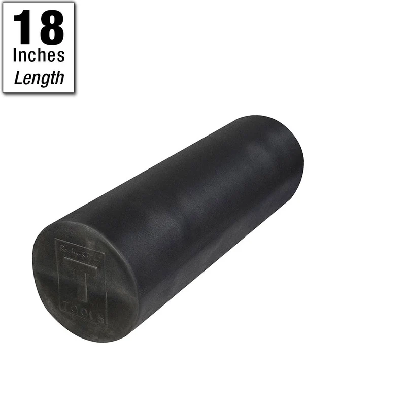 Body-Solid Tools 18-Inch High Density Foam Roller, 6-Inch EVA Massage & Balance