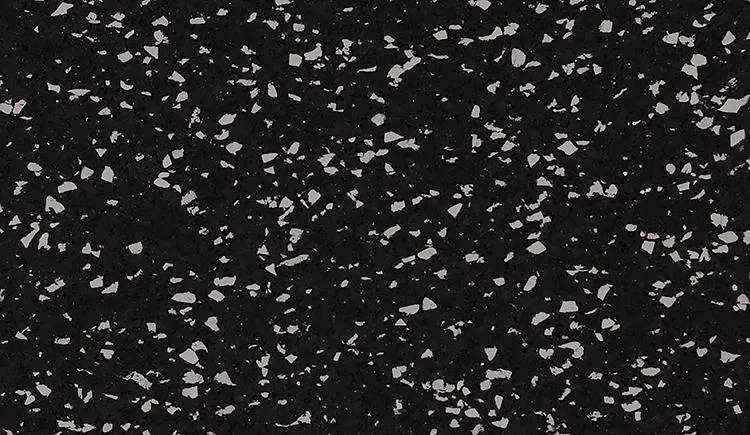 1 Inch Rubber Tiles - 24 X 24 Interlocking Impact-Absorbing Gym Flooring, Recycled, USA-Made