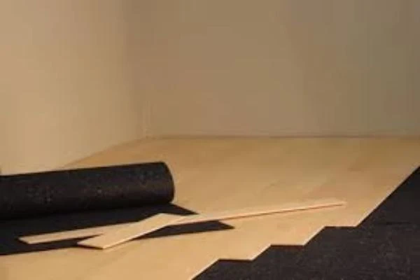 Rubber Flooring Underlayment Rolls, 2MM–12MM, Sound & Moisture Barrier, California Warehouse