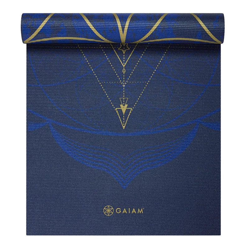 Premium Reversible Metallic Sun & Moon Yoga Mat (6mm)