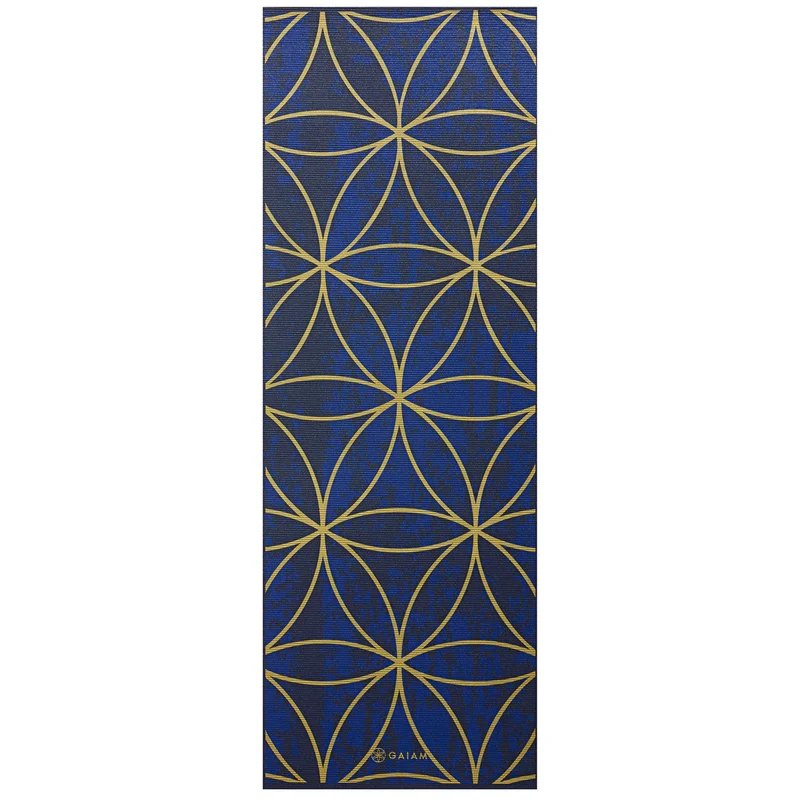 Premium Reversible Metallic Sun & Moon Yoga Mat (6mm)
