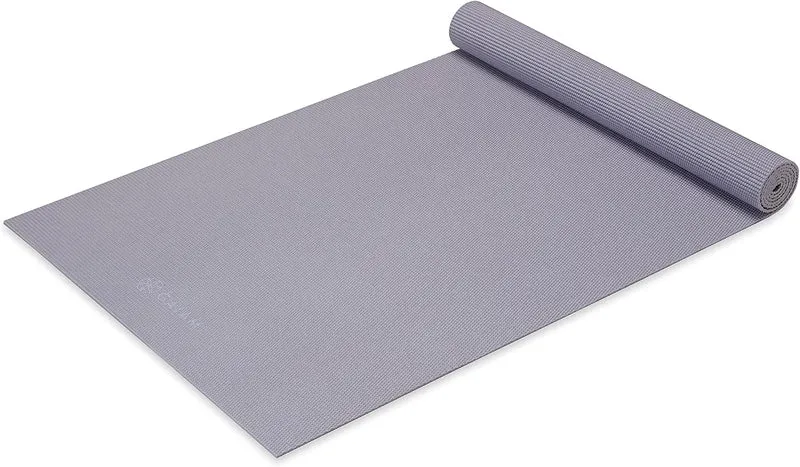 GAIAM Classic 5mm Yoga Mat, Textured Non-Slip Surface, Lightweight PVC Pilates Mat