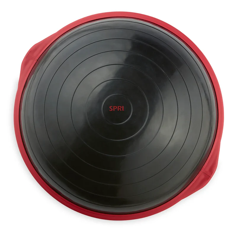 SPRI Balance Trainer Pro, 65cm Half Exercise Ball With Non-Slip Base For Core Training