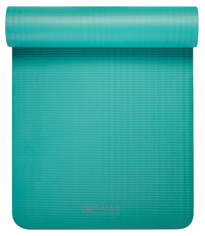 GAIAM Thick Exercise Mat, Cushioned Non-Slip Yoga & Pilates