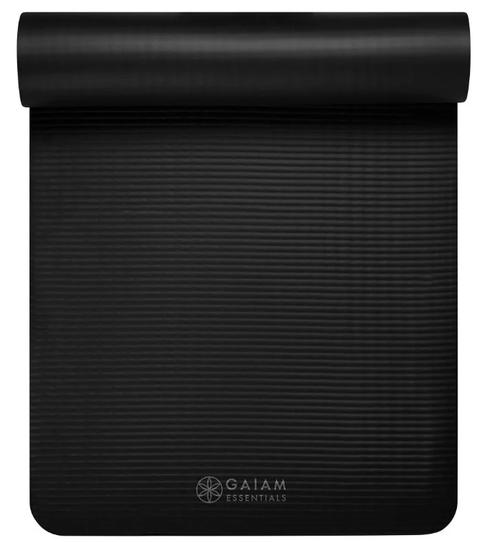 GAIAM Thick Exercise Mat, Cushioned Non-Slip Yoga & Pilates