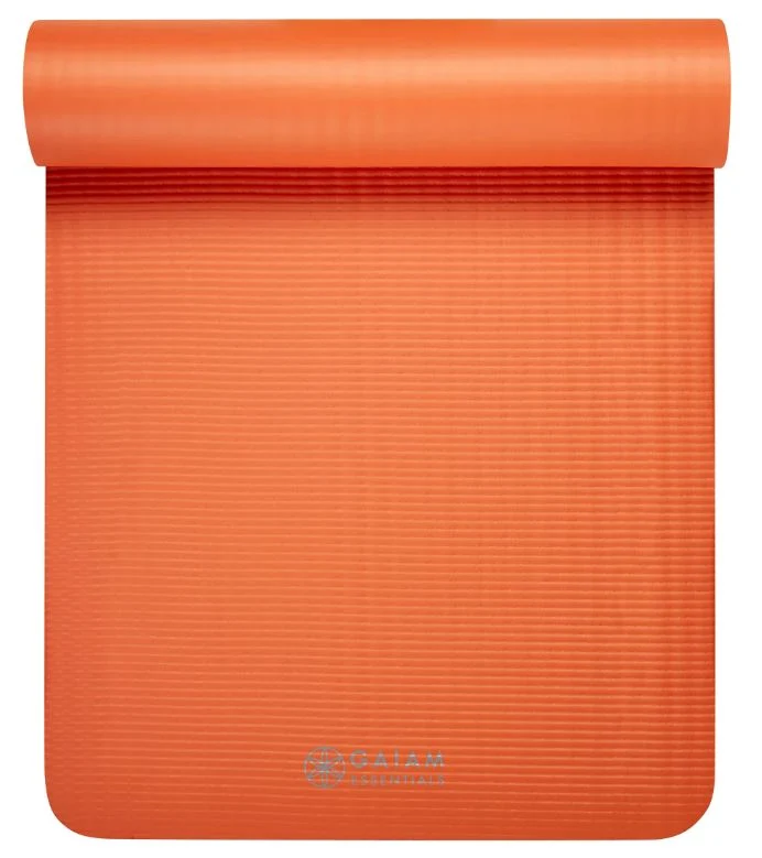 GAIAM Thick Exercise Mat, Cushioned Non-Slip Yoga & Pilates