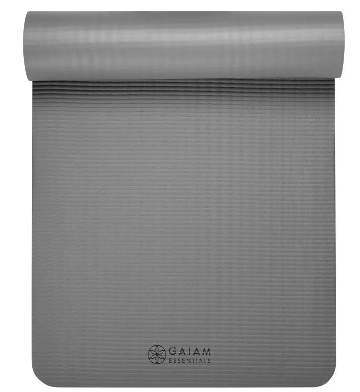 GAIAM Thick Exercise Mat, Cushioned Non-Slip Yoga & Pilates