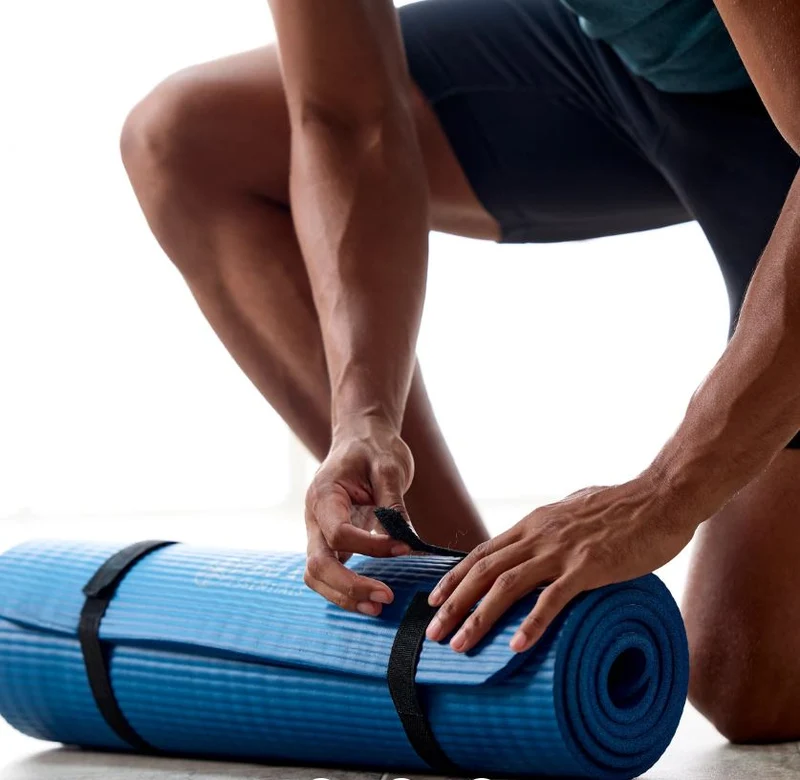 GAIAM Thick Exercise Mat, Cushioned Non-Slip Yoga & Pilates