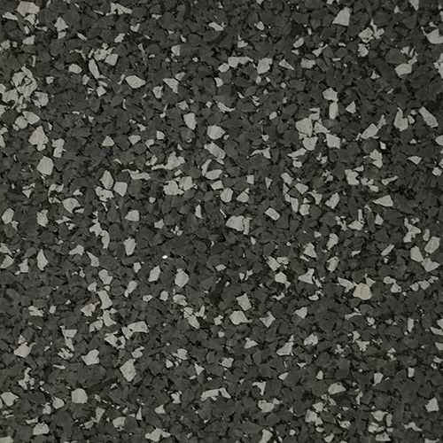 Galaxy Plus Rubber Gym Flooring Rolls - 48-Inch Wide, Recycled Rubber, Slip-Resistant, USA Made