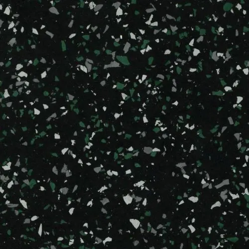 Galaxy Plus Rubber Gym Flooring Rolls - 48-Inch Wide, Recycled Rubber, Slip-Resistant, USA Made