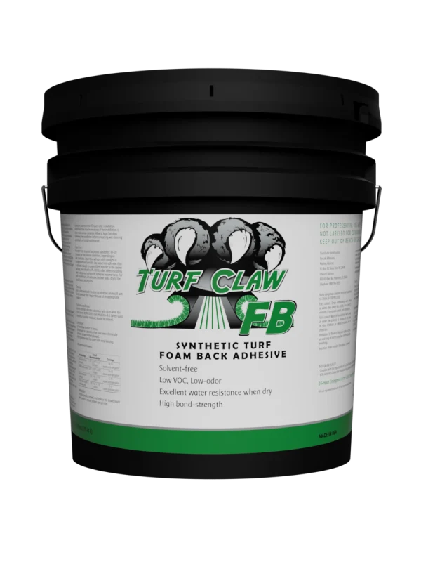 Synlok Turf Claw Foam Back Adhesive, 4-Gallon Solvent-Free Artificial Turf Adhesive